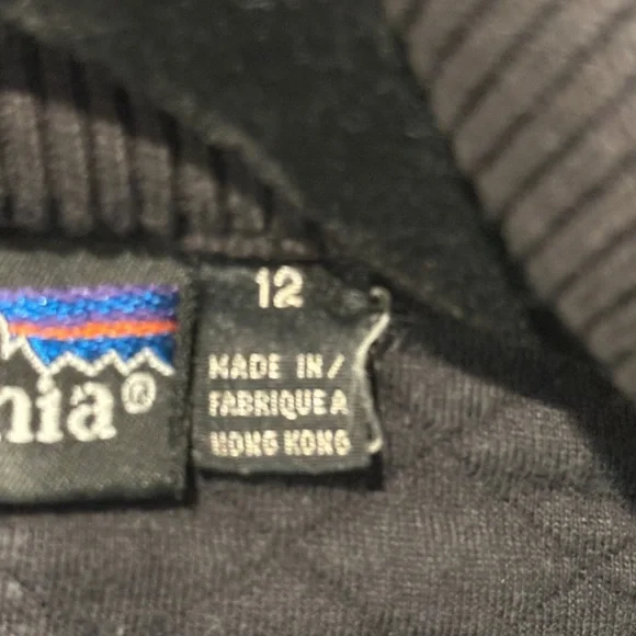 Patagonia quilted pullover